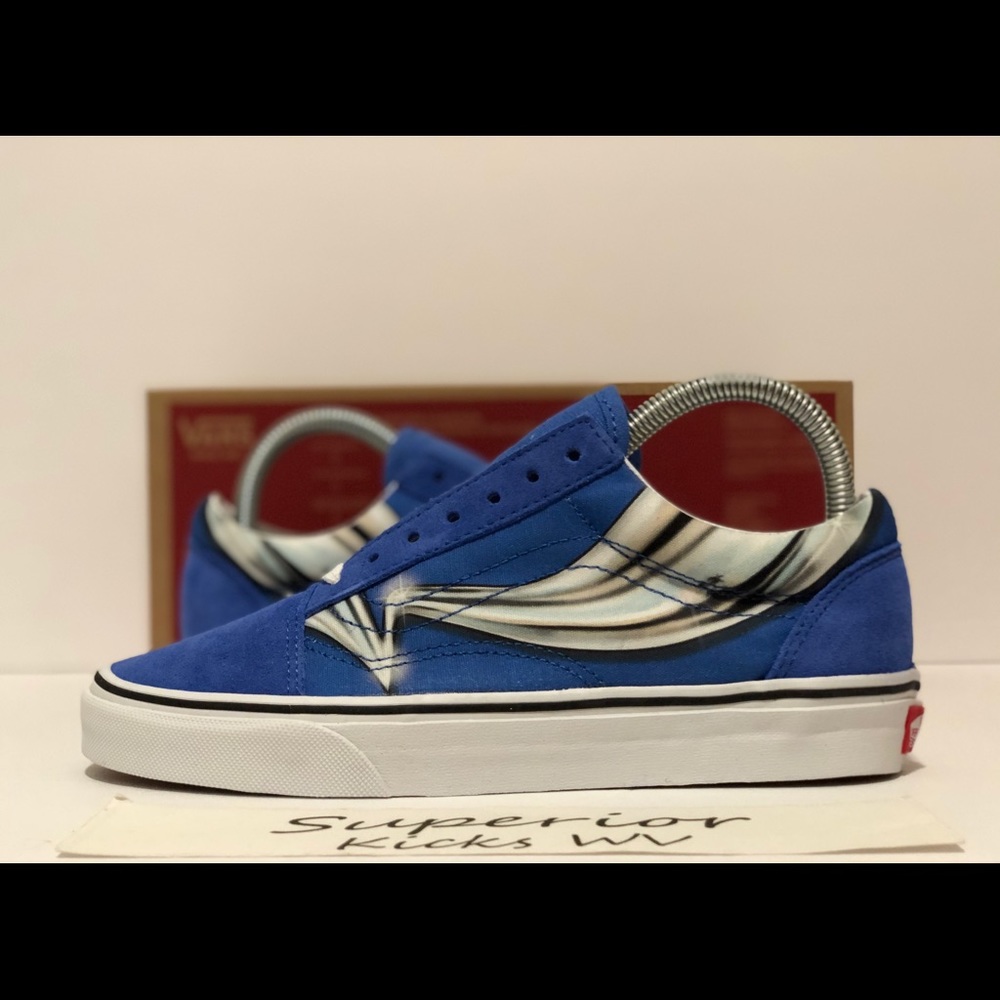 Vans Old Skool (Warp) “Nebulas Blue/Chrome”